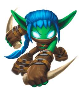 Skylanders Academy Stealth Elf Attacking