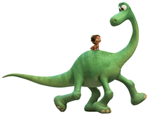 The Good Dinosaur Arlo and Spot