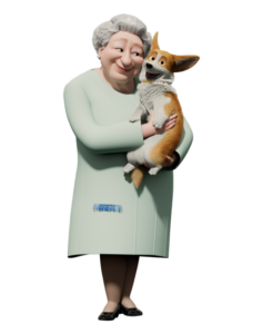The Queen's Corgi Queen Elizabeth