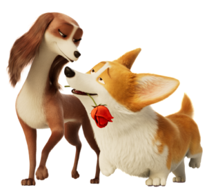 The Queen's Corgi Romantic Rex