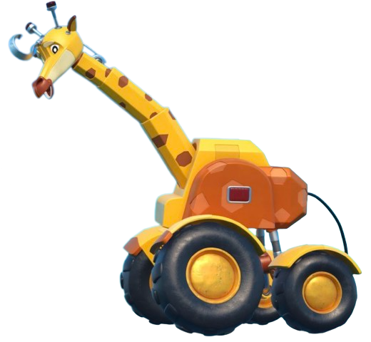 AnimaCars – Giraffe Crane – PNG Image