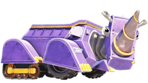 AnimaCars Rhinoceros Dump Truck