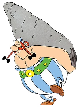 Asterix & Obelisk – Menhir – PNG Image