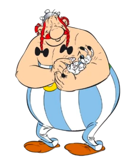 Asterix & Obelisk – Obelisk and Idefix – PNG Image