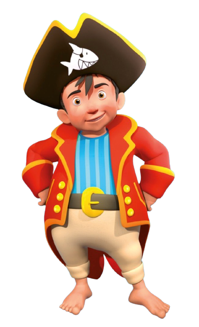 Capt’n Sharky – Meet Sharky – PNG Image