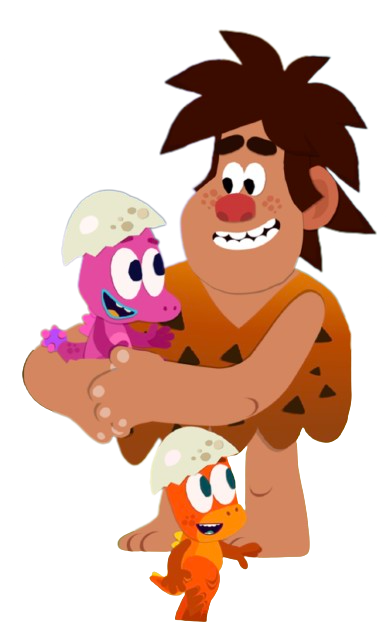 Dino & the Egg Hunt – Baby Dinos – PNG Image