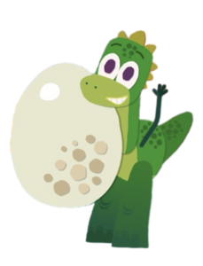 Dino & the Egg Hunt Big Egg