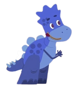 Dino & the Egg Hunt Blue Dino