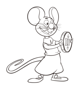Dogtanian – Pip – Colouring Page