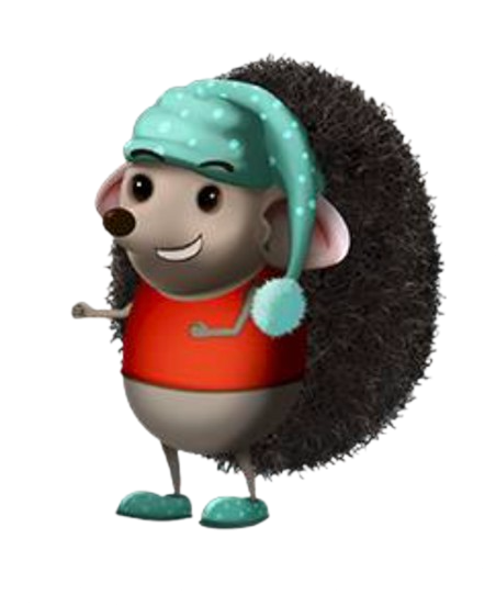 Gee-Raffa – Hedgehog – PNG Image