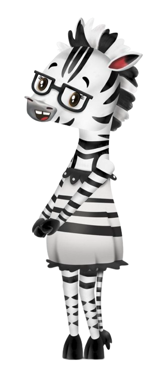 Gee-Raffa – Meet Zebra – PNG Image