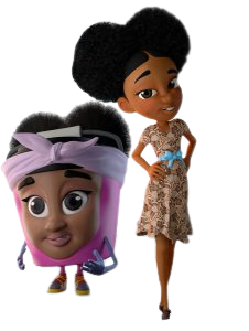 Lady Buckit – Bukky and Lady Buckit – PNG Image
