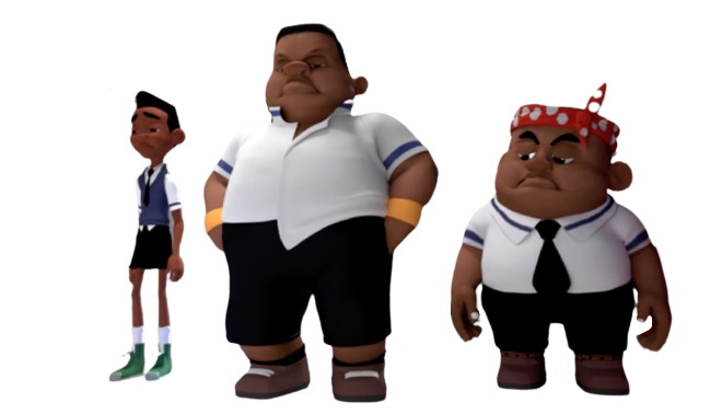 Lady Buckit – Bullies – PNG Image