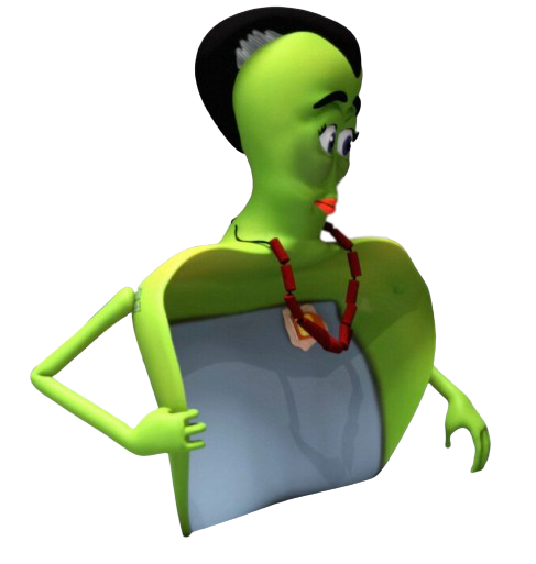 Lady Buckit – Dustee – PNG Image