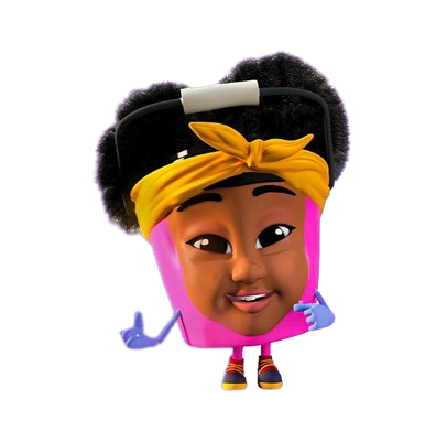Lady Buckit – Meet Lady Buckit – PNG Image