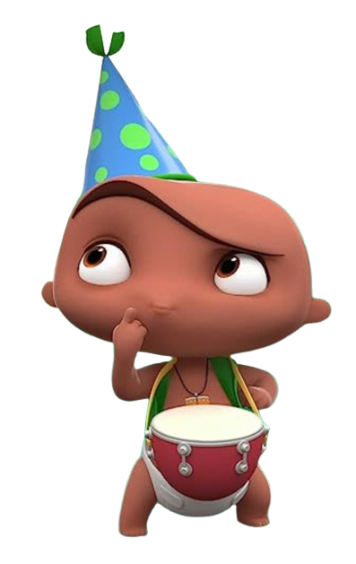 Mini Beat Power Rockers – Birthday Boy – PNG Image