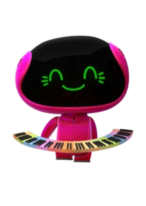 Mini Beat Power Rockers Myo on the Keyboard