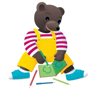 Petit Ours Brun – Coloring – PNG Image