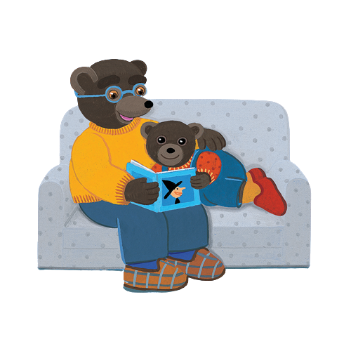 Petit Ours Brun – Story Time – PNG Image