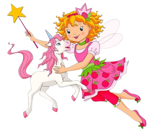 Princess Lillifee – Lillifee and Unicorn – PNG Image