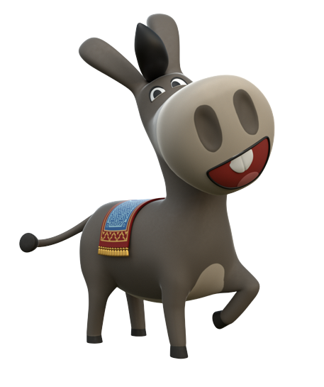 The Adventures of Nasredin – Donkey – PNG Image