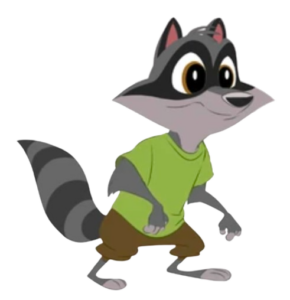 The Great Wolf Pack Oliver the Raccoon