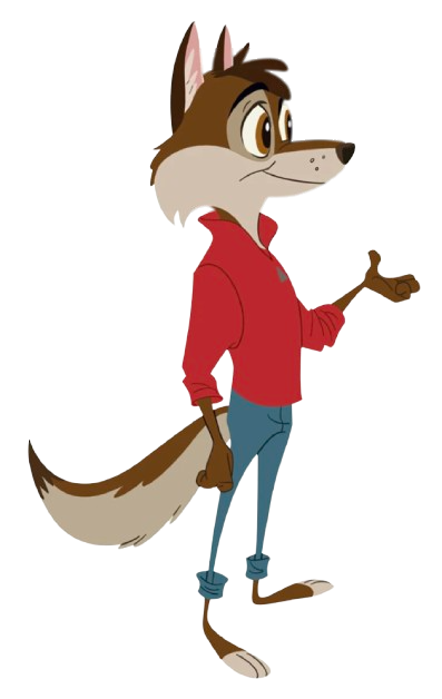 The Great Wolf Pack – Wiley the Wolf – PNG Image