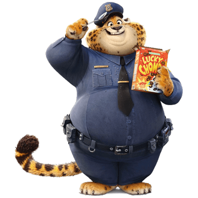 Zootopia – Agent Benjamin Clawhauser – PNG Image
