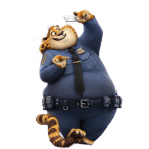 Zootopia Banjamin Clawhauser