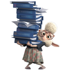 Zootopia Dawn Bellwether with Books