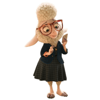 Zootopia – Dawn Bellwether – PNG Image