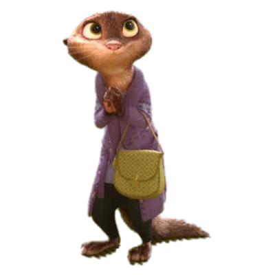 Zootopia – Mrs. Otterton – PNG Image