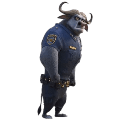 Zootopia – Tough Chief Bogo – PNG Image