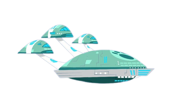 Commander Clark – Spaceship – PNG Image