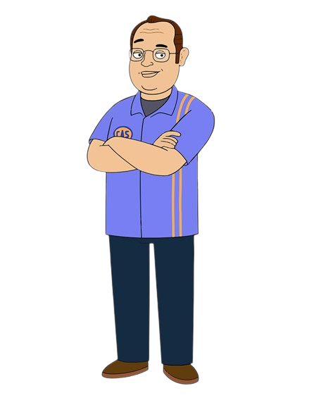 Corner Gas Animated – Brent – PNG Image