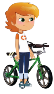 Crafty Kids Club Clara with Bicycle