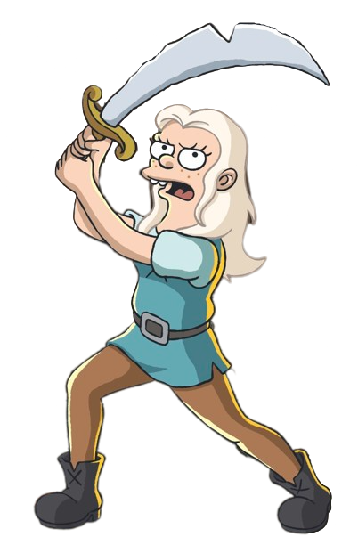 Disenchantment – Brave Bean – PNG Image