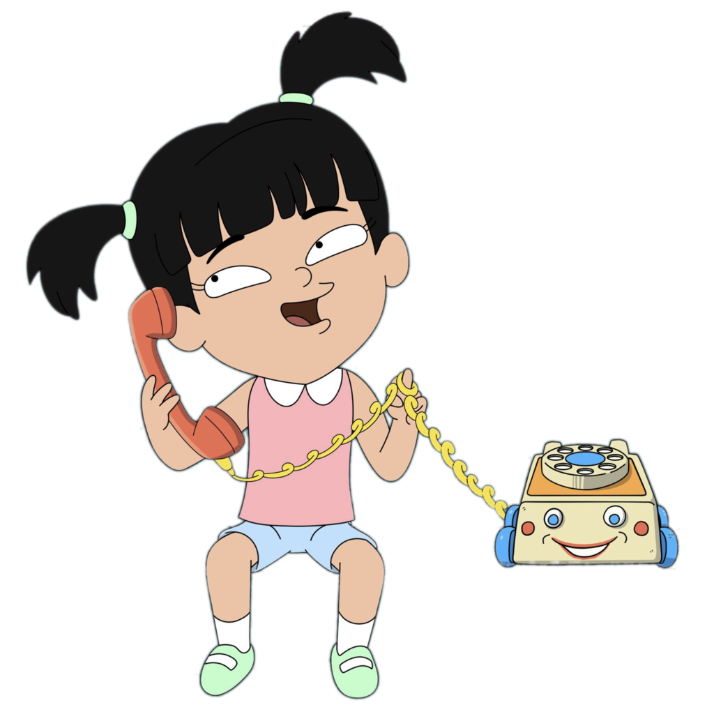 Duncanville – Jing on the Phone – PNG Image