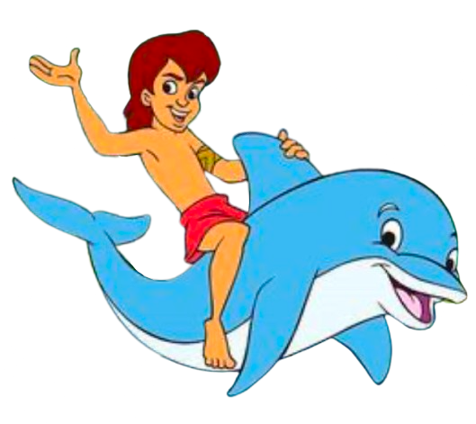 Flipper & Lopaka – Best Friends – PNG Image