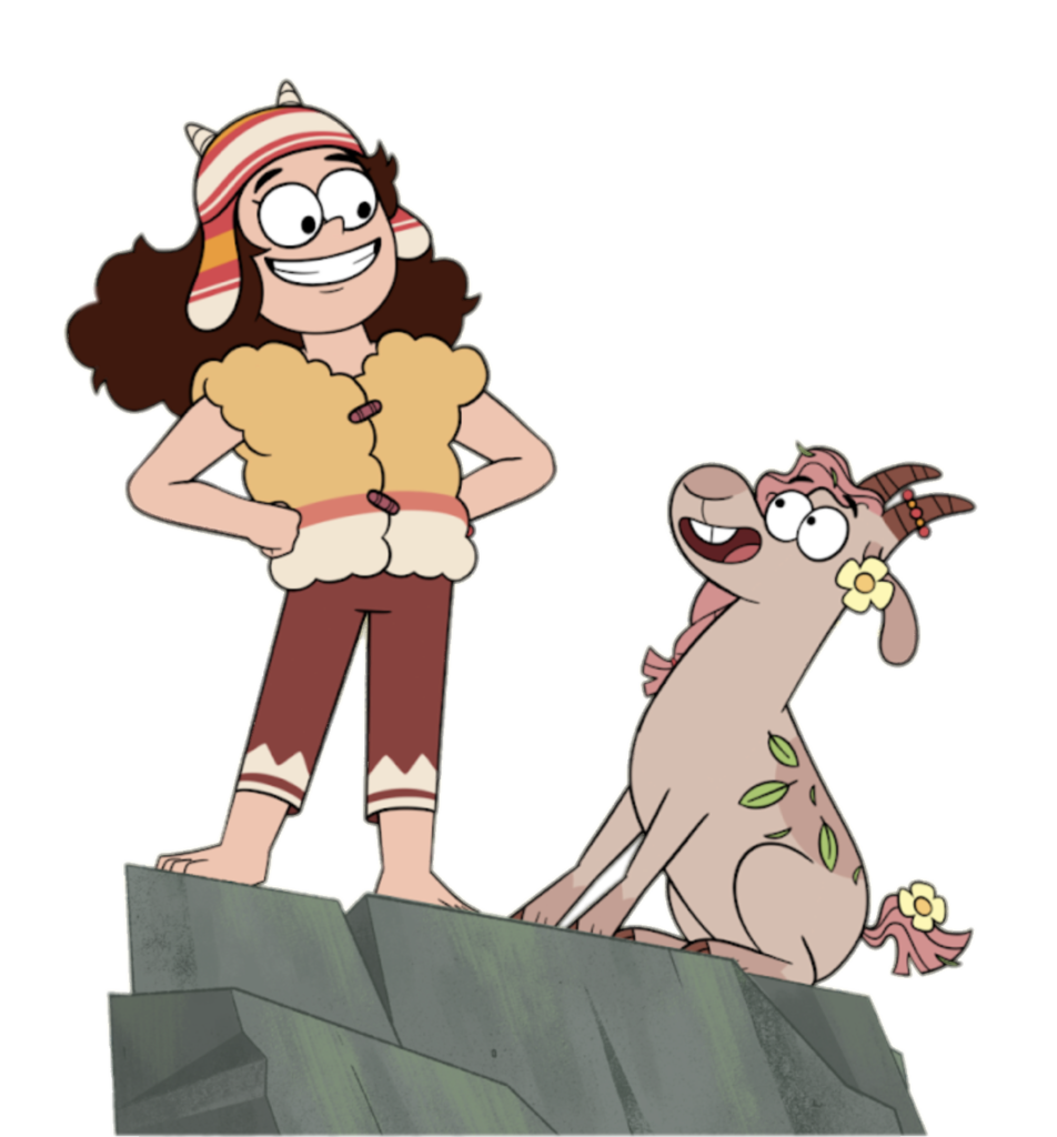 Goat Girl – Best Friends – PNG Image