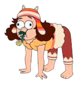 Goat Girl Eating