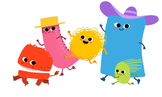 Hey Fuzzy Yellow – Friends – PNG Image
