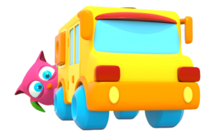 Hop Hop the Owl Schoolbus