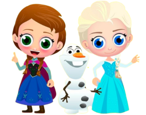 Increditales Anna and Elsa
