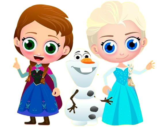 Increditales – Anna and Elsa – PNG Image
