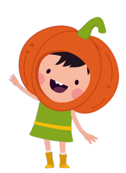 Little Lola – Halloween Pumpkin – PNG Image