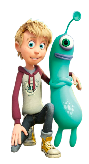 Luis and the Aliens – Luis and Nag – PNG Image