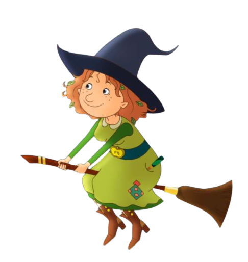 Petronella Applewitch – Flying – PNG Image