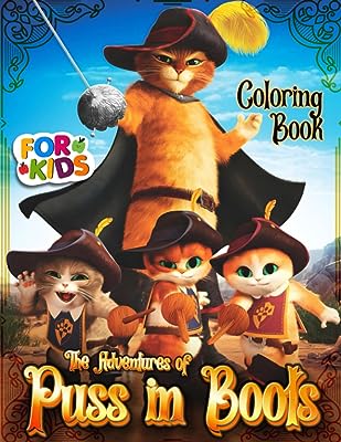 Puss in Boots – Coloring Book