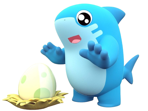 Shark Academy Big Egg